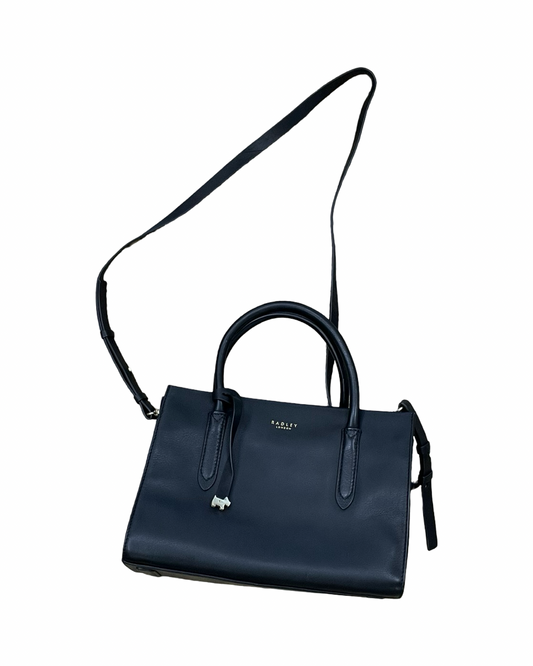 Handbag Leather By Radley London In Black, Size:Medium