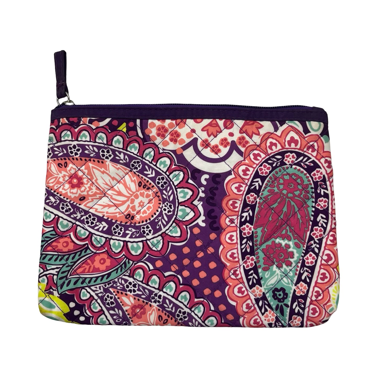 Makeup Bag By Clothes Mentor In Multi, Size:Medium