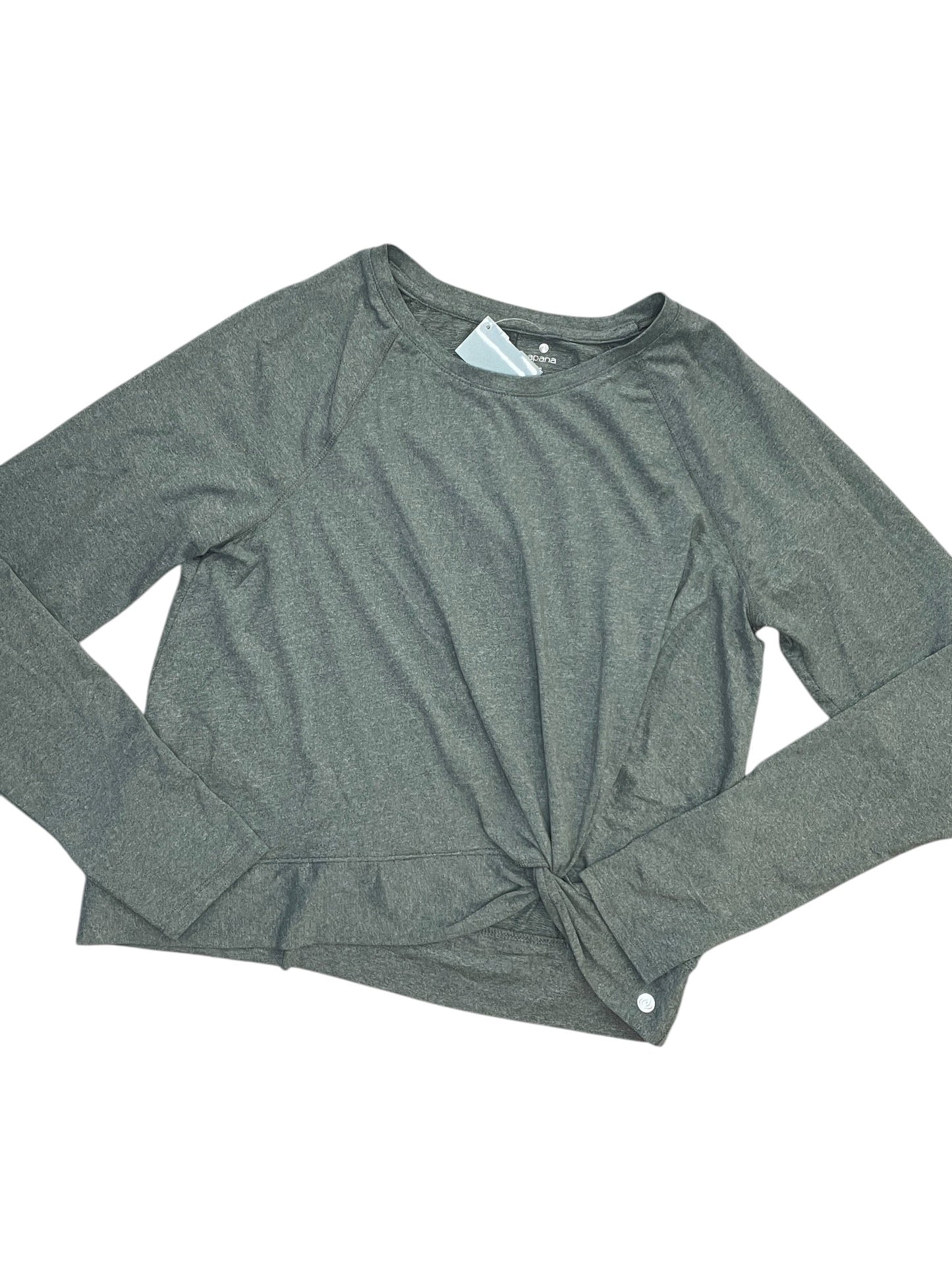 Athletic Top Ls Crewneck By Apana In Blue, Size:S