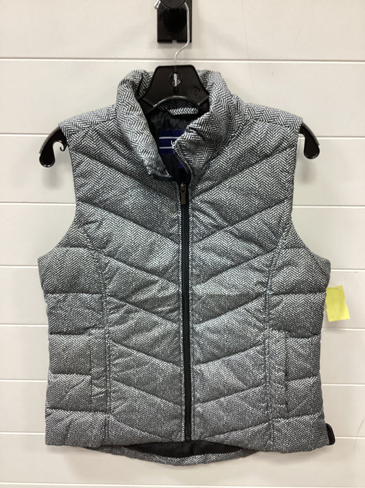 Vest Puffer & Quilted By Lands End In Grey, Size:S