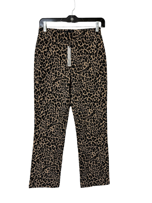 Pants Cropped By Sanctuary In Animal Print, Size:Xs