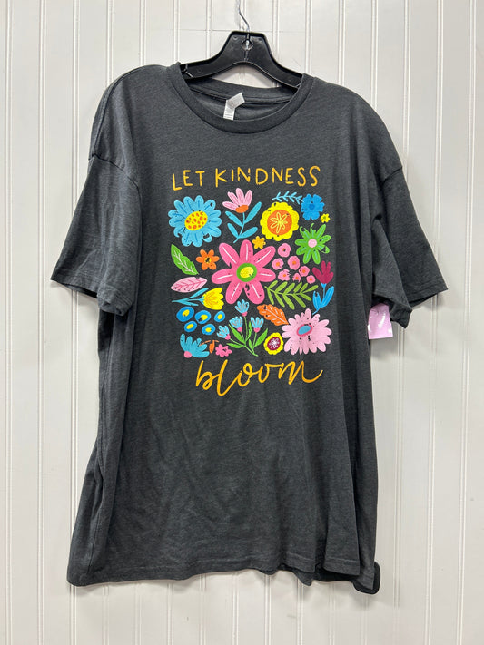 Top Ss By Clothes Mentor In Grey, Size:Xl