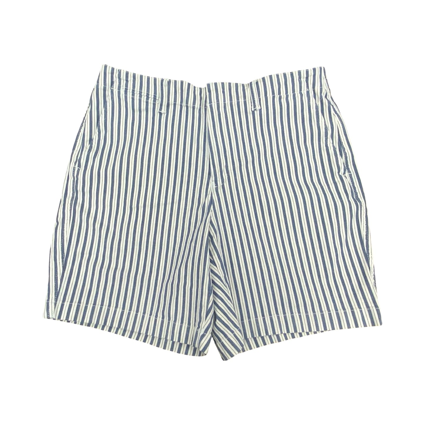 Shorts By Lands End In Blue & White, Size:10