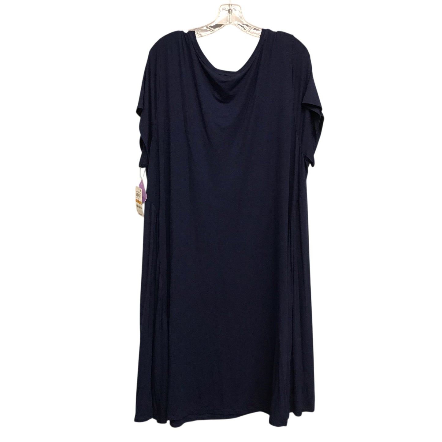 Dress Casual Short By Style And Company In Navy, Size:3X