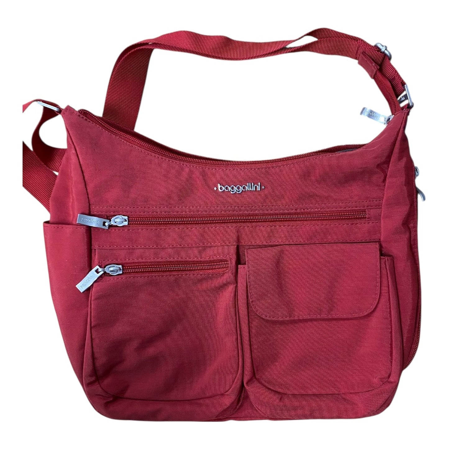 Crossbody By Baggallini In Red, Size:Medium