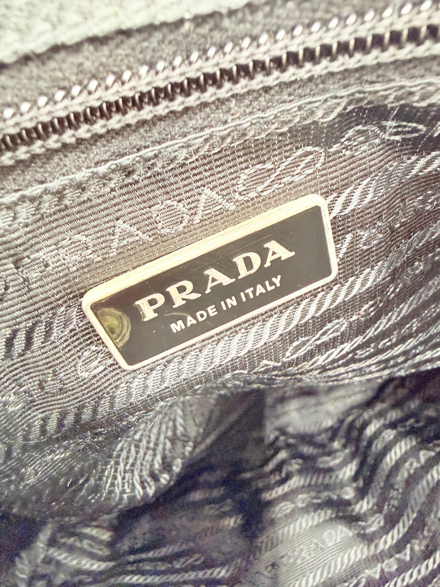 Backpack Luxury Designer By Prada In Black, Size:Small