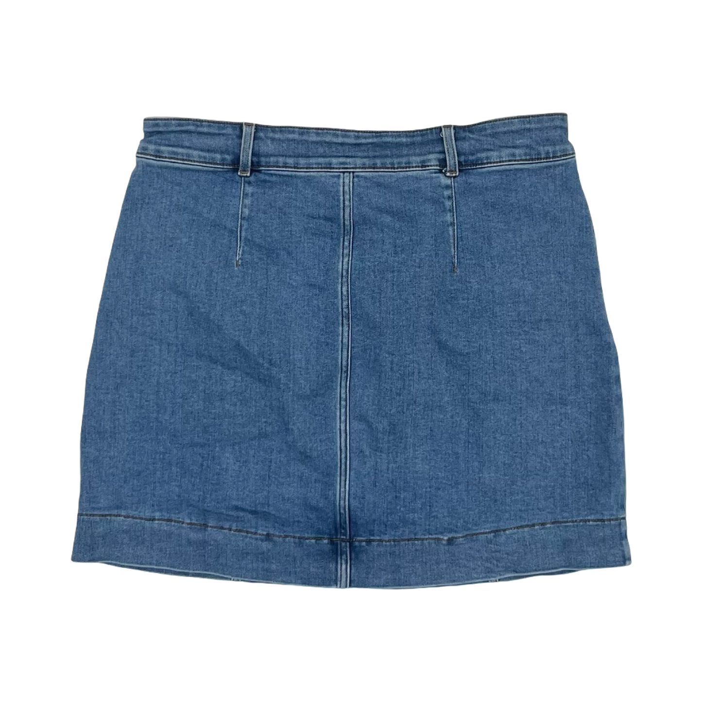 Skirt Mini & Short By Lc Lauren Conrad In Blue Denim, Size:Xl