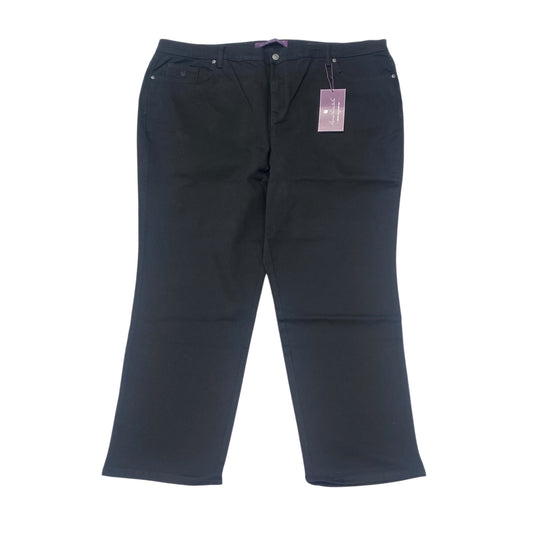 Jeans Skinny By Gloria Vanderbilt In Black, Size:22