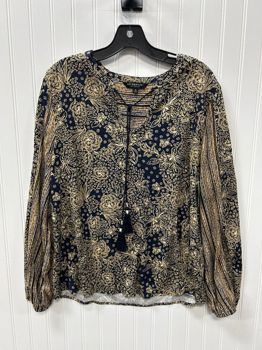 Top Ls By Liverpool In Navy, Size:M