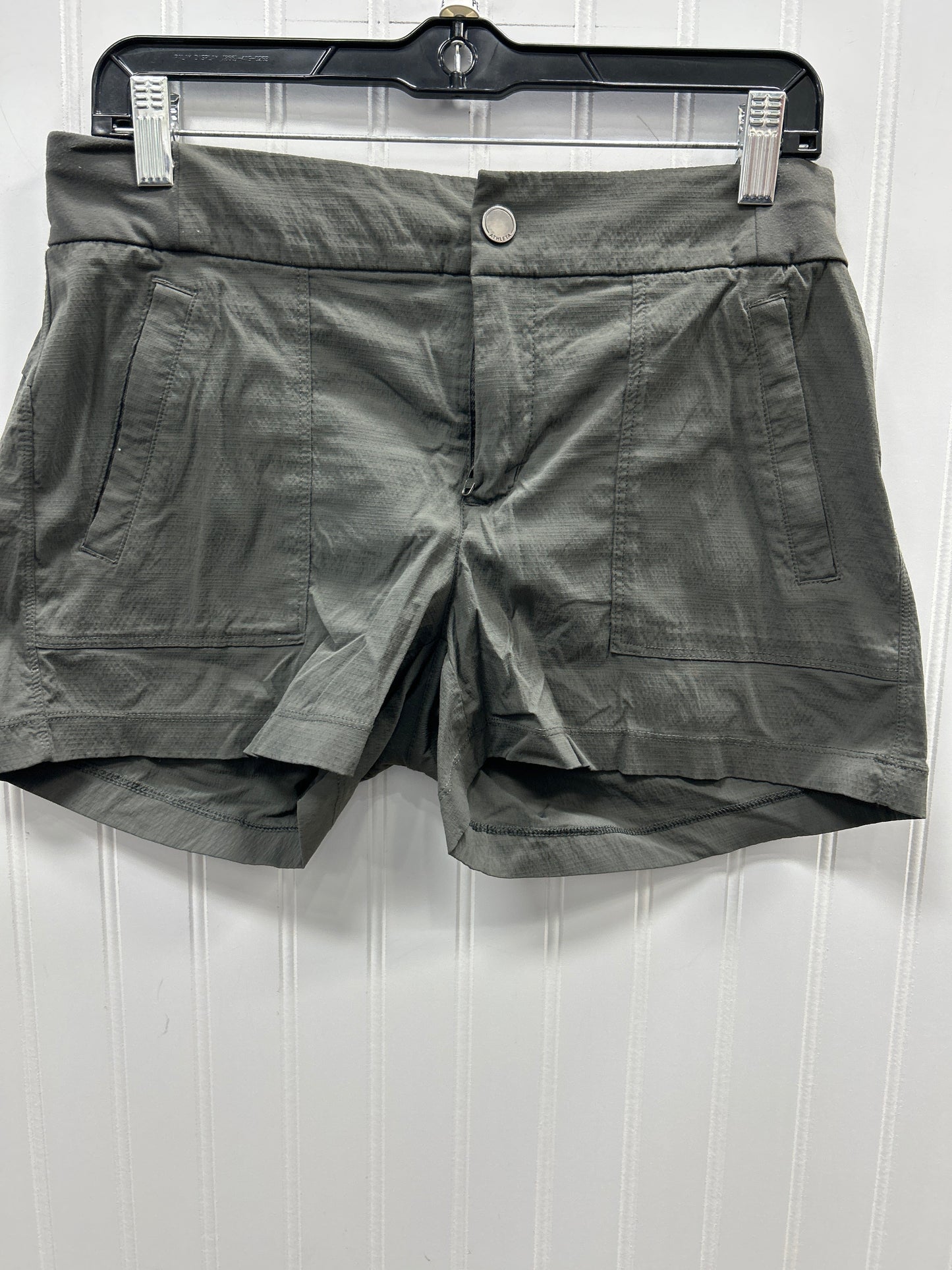 Athletic Shorts By Athleta In Grey, Size:6