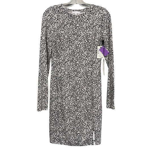 Dress Casual Short By Leith In Black & White, Size:Xs