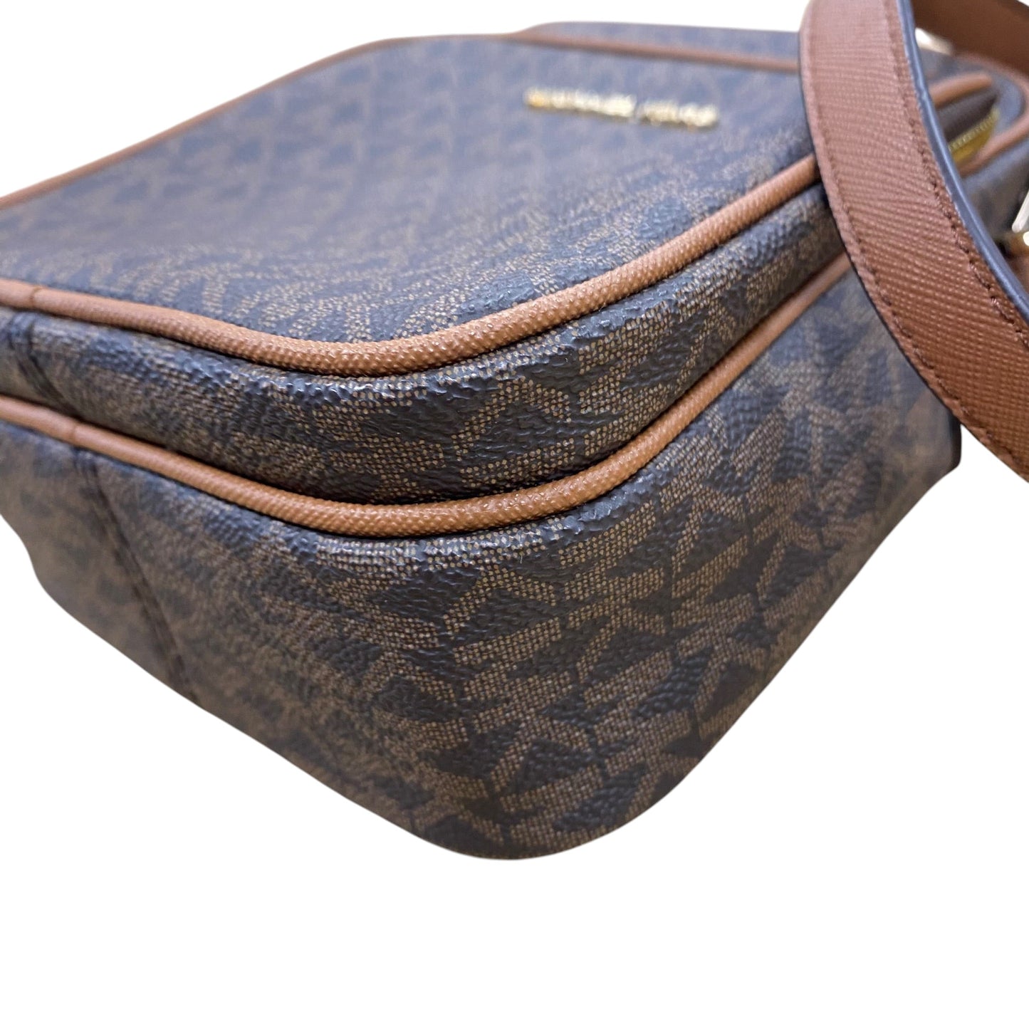 Crossbody Designer By Michael Kors In Brown Size:Medium