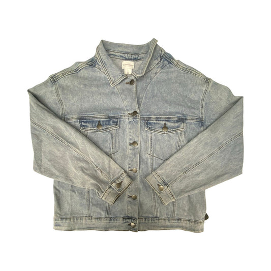 Jacket Denim By Melrose And Market In Blue, Size:L
