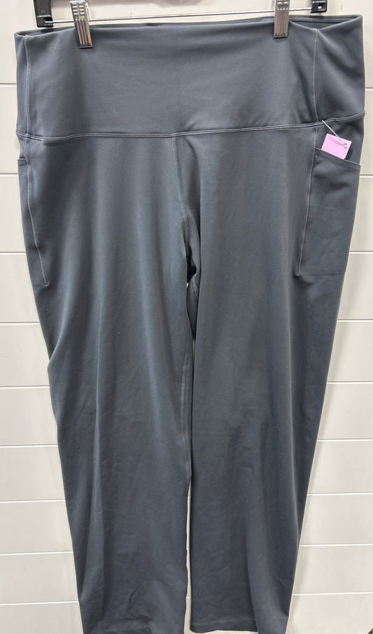 Athletic Pants By All In Motion In Grey, Size:1X