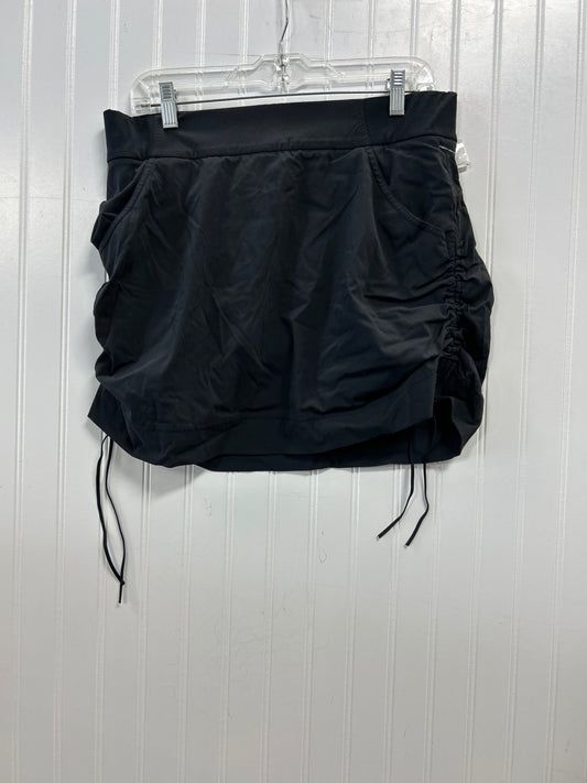 Athletic Skort By Columbia In Black, Size:L