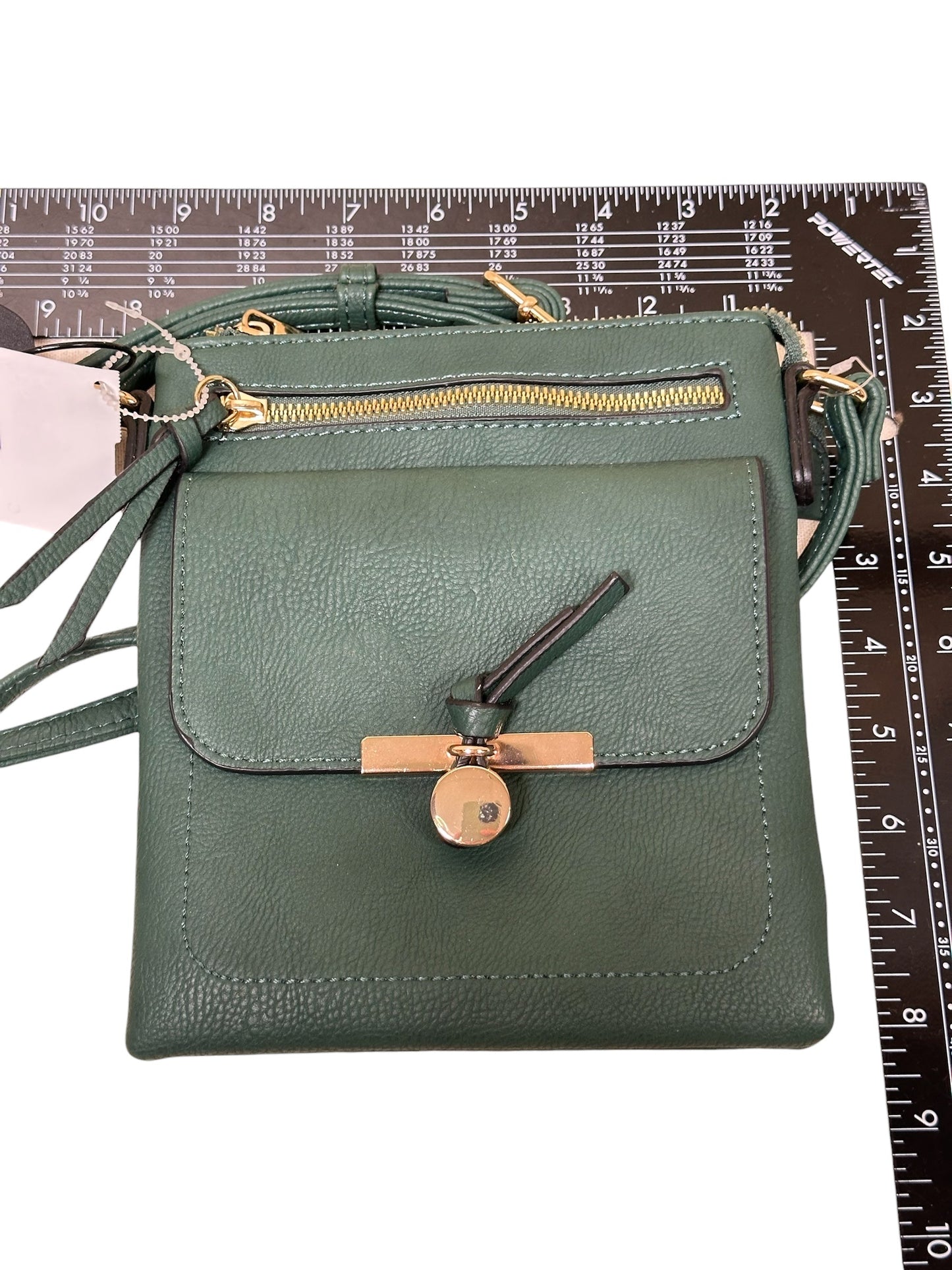 Crossbody By Clothes Mentor In Green, Size:Small