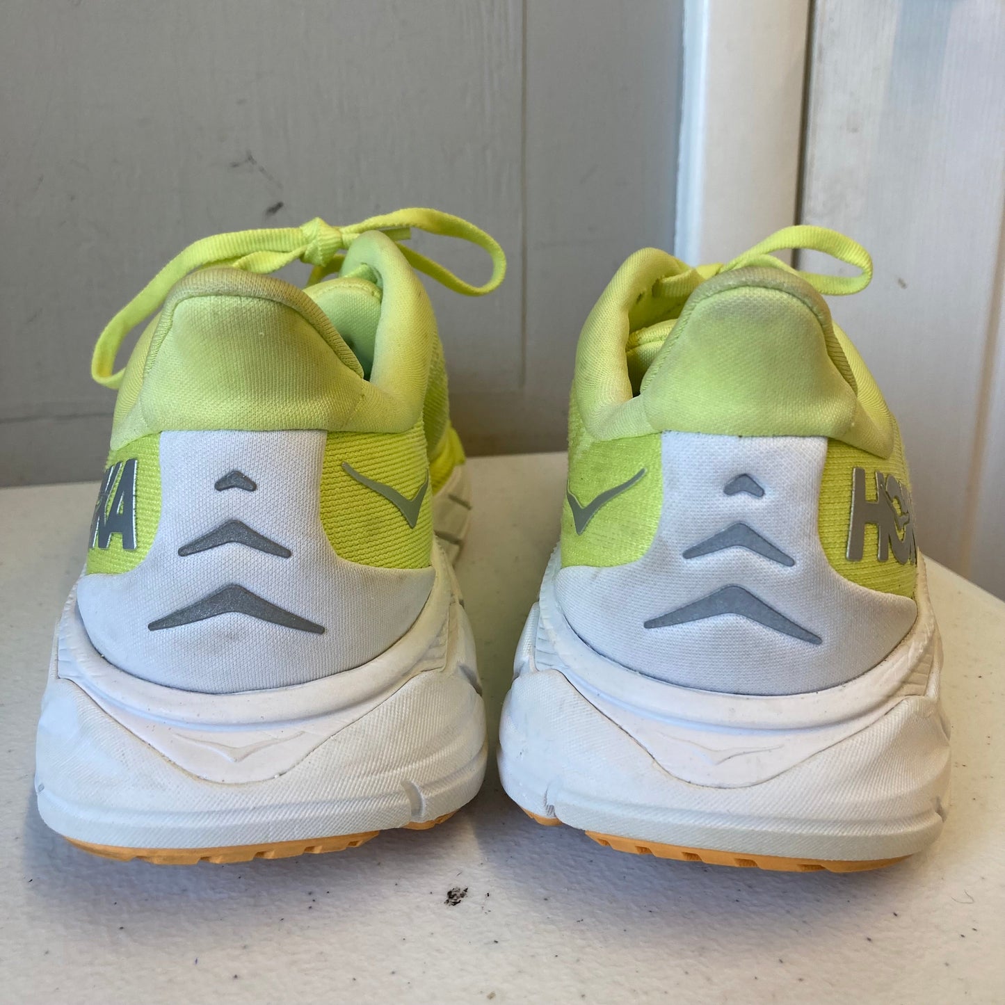 Shoes Athletic By Hoka In Yellow, Size:8.5