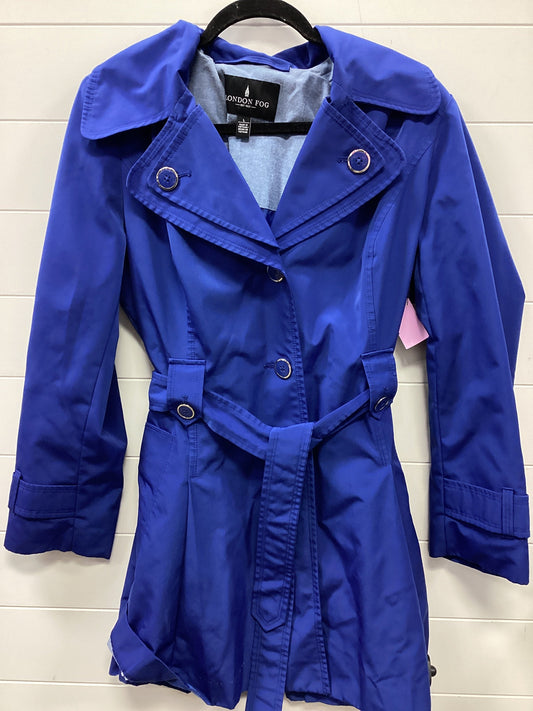 Coat Trench Coat By London Fog In Navy, Size:L