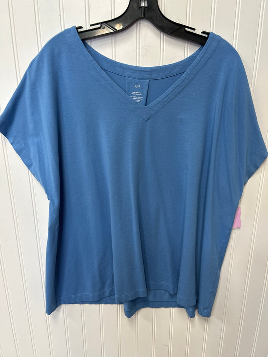Top Ss By J. Jill In Blue, Size:2X