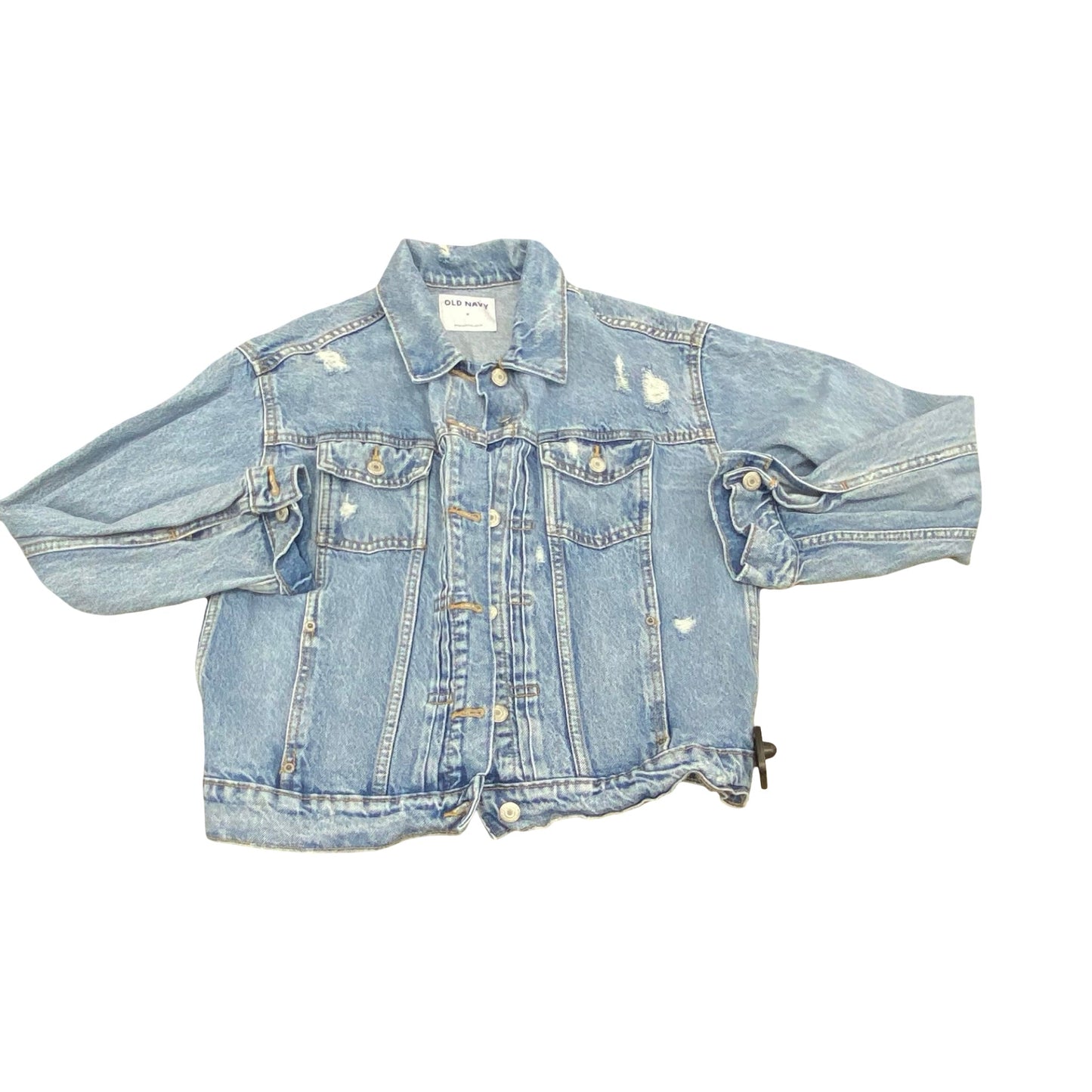 Jacket Denim By Old Navy In Blue, Size:M
