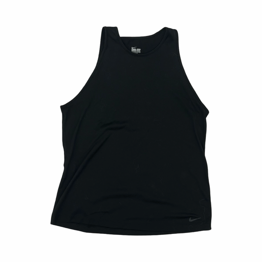 Athletic Tank Top By Nike Apparel In Black, Size:M