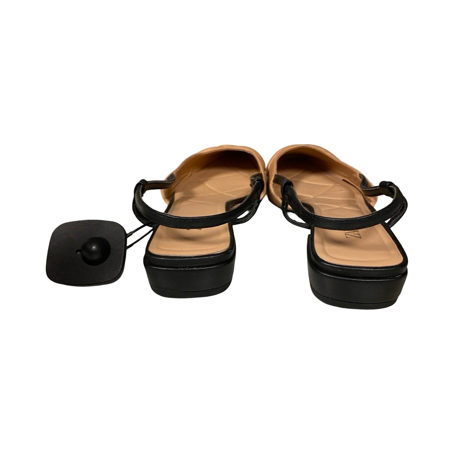 Shoes Flats By Zara In Tan, Size:6.5