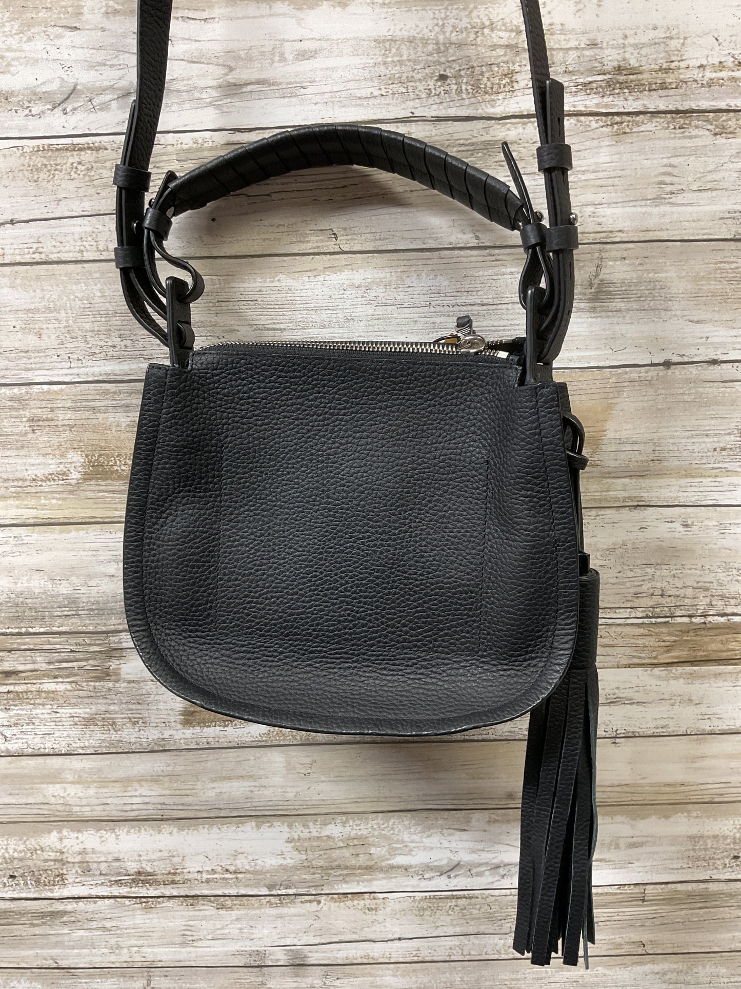 Handbag Designer By All Saints In Black, Size:Small
