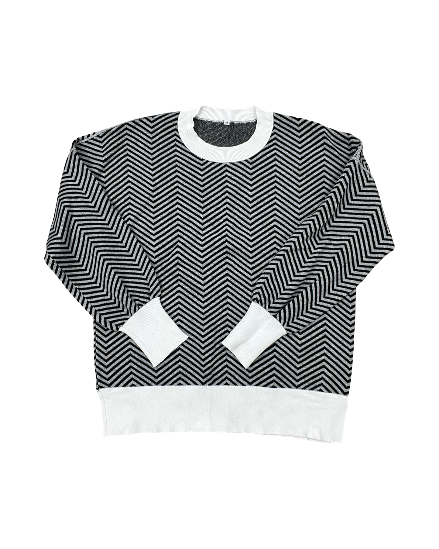 Sweater By Clothes Mentor In Grey, Size:M