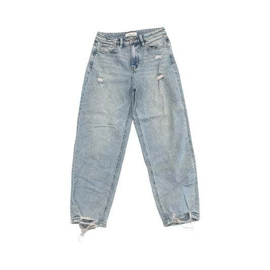 Jeans Boyfriend By Flying Monkey In Blue Denim, Size:4