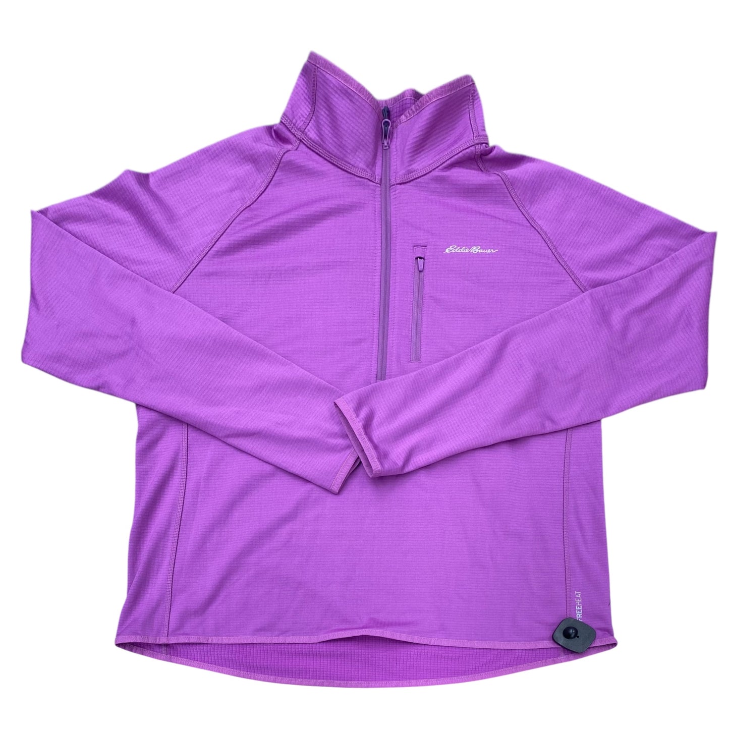 Athletic Jacket By Eddie Bauer In Purple, Size:Xl