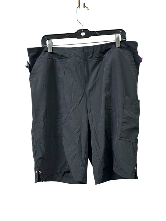 Shorts By Chicos In Black, Size:Xl