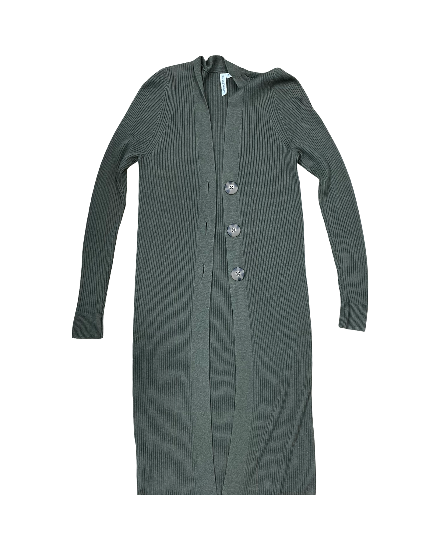 Cardigan By Clothes Mentor In Green, Size:S