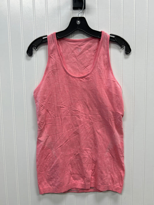 Athletic Tank Top By Sweaty Betty In Pink, Size:L
