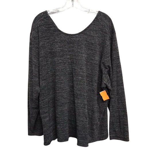 Top Ls By Pure Jill In Grey, Size:4X