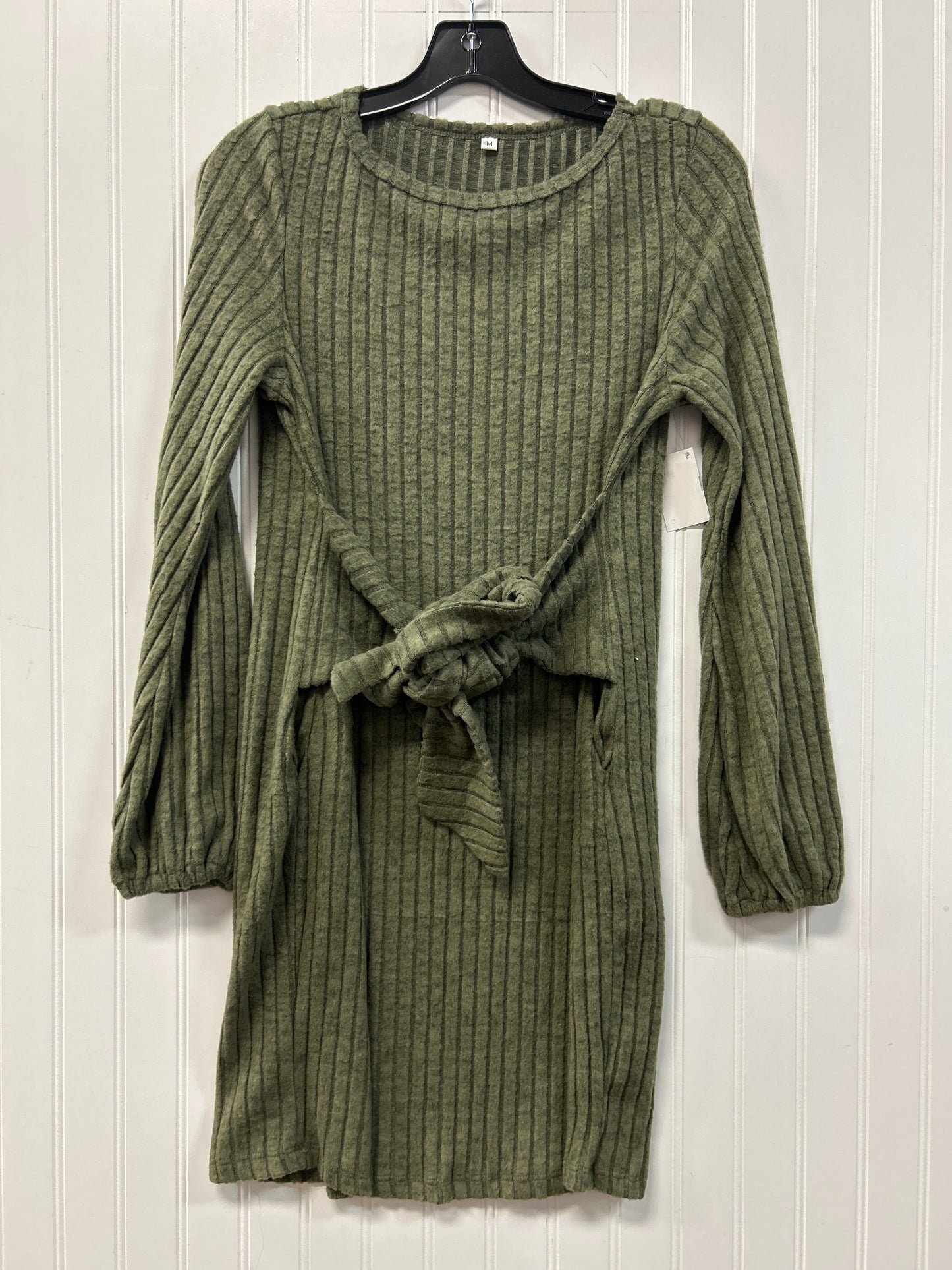 Dress Sweater By Cmc In Green, Size:M