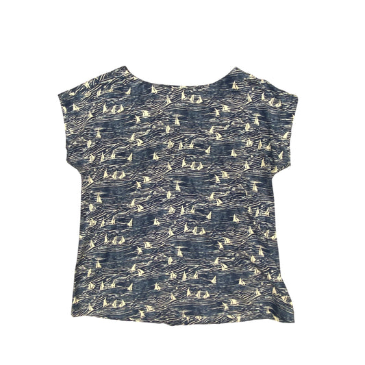 Top Ss By J. Jill In Blue & White, Size:Xs