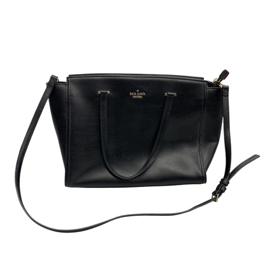 Handbag Designer By Kate Spade In Black, Size:Large