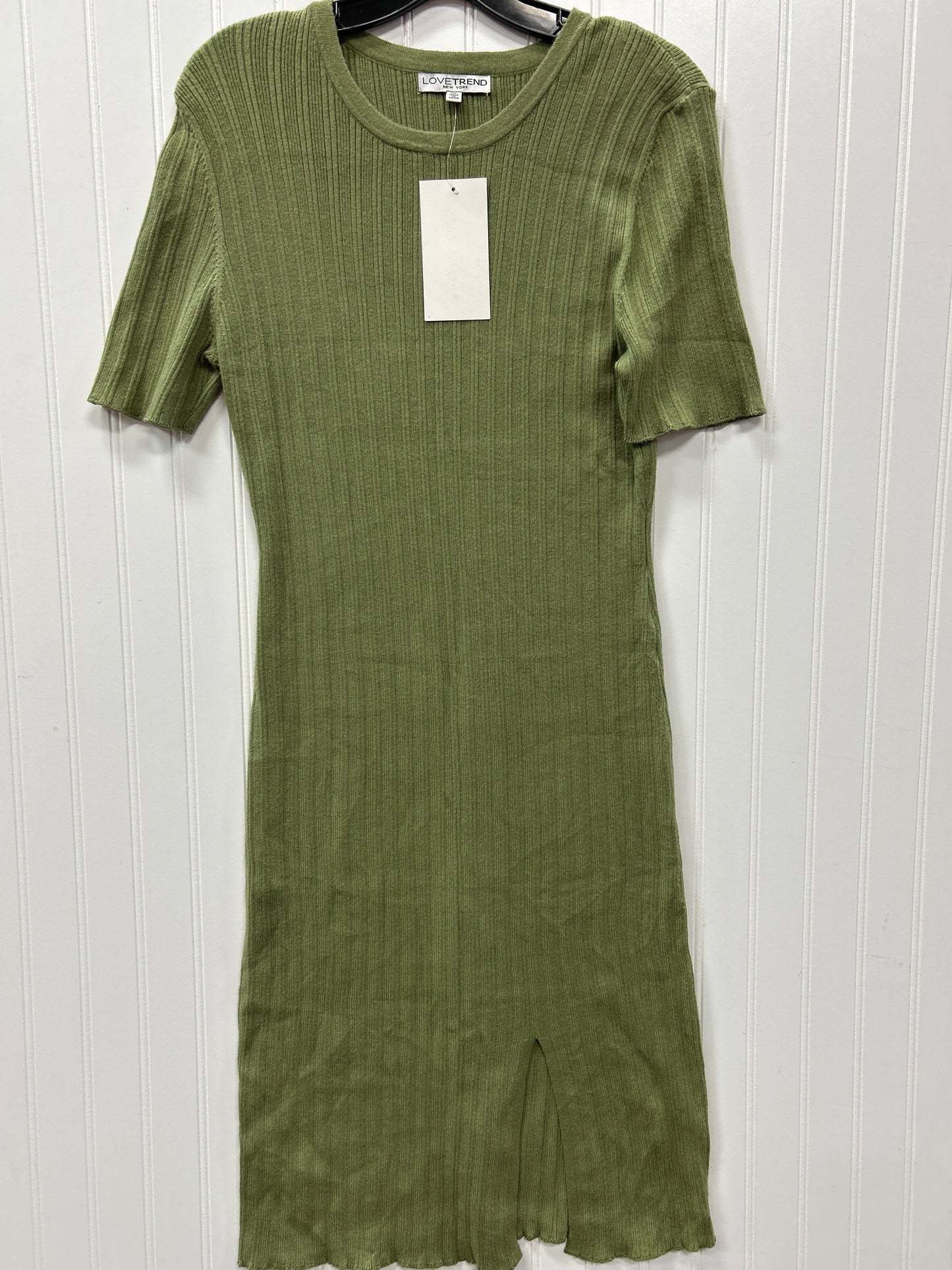 Dress Casual Maxi By Cmc In Green, Size:Xl