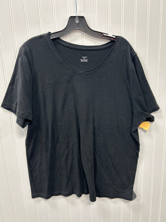 Top Ss Basic By Cj Banks In Black, Size:1X