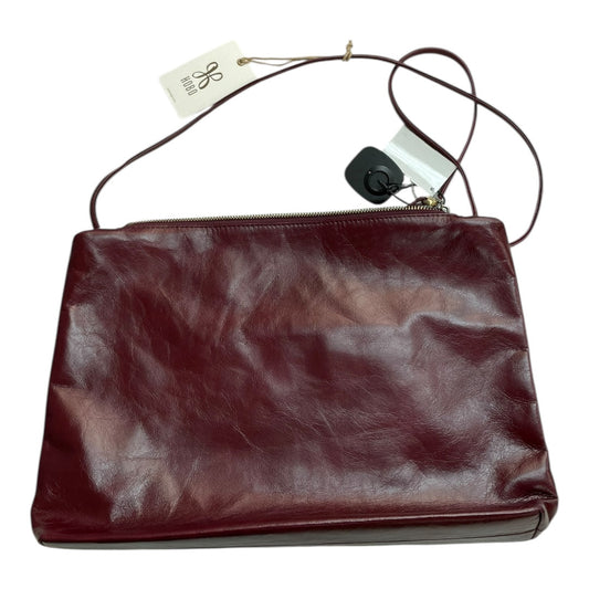 Handbag Leather By Hobo Intl In Maroon, Size:Large