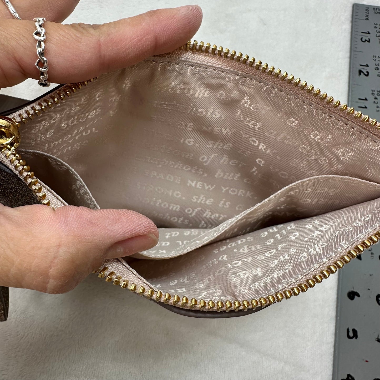 Coin Purse Designer By Kate Spade, Size: Small