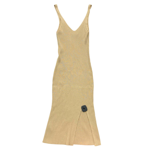 Dress Casual Maxi By Abercrombie And Fitch In Brown, Size:S