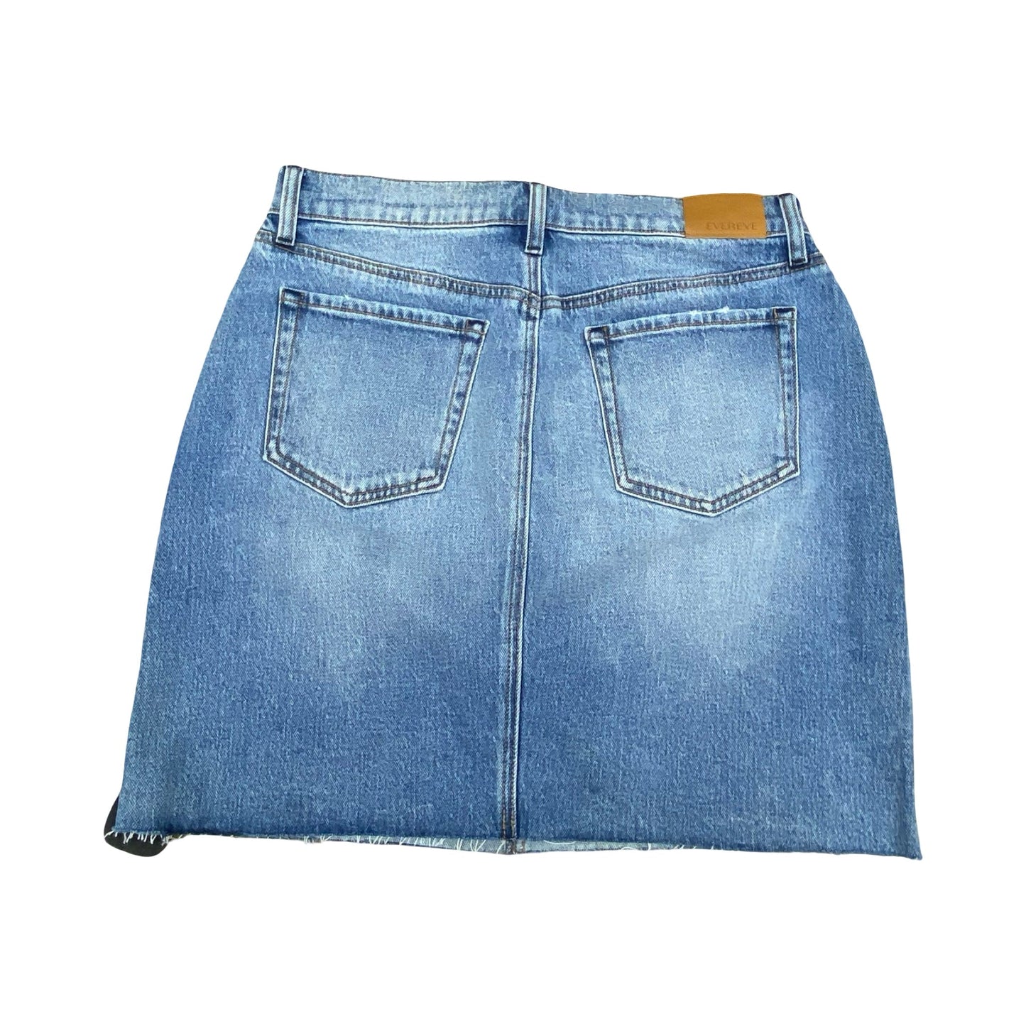 Skirt Midi By Evereve In Blue Denim, Size:8