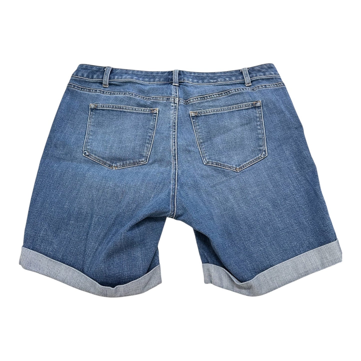 Shorts By Talbots In Blue Denim, Size:16