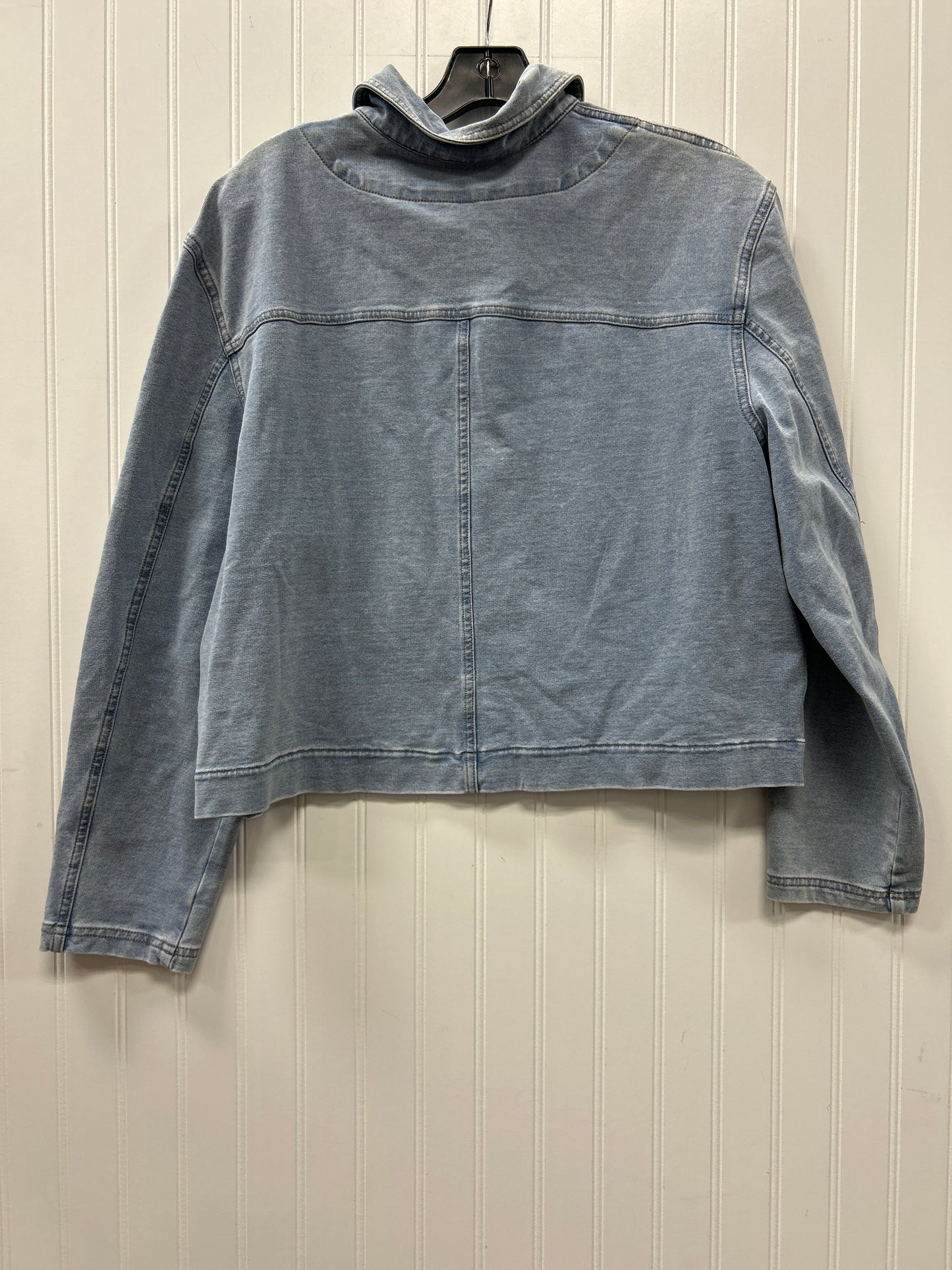 Jacket Denim By Nanette By Nanette Lepore In Blue Denim, Size:L