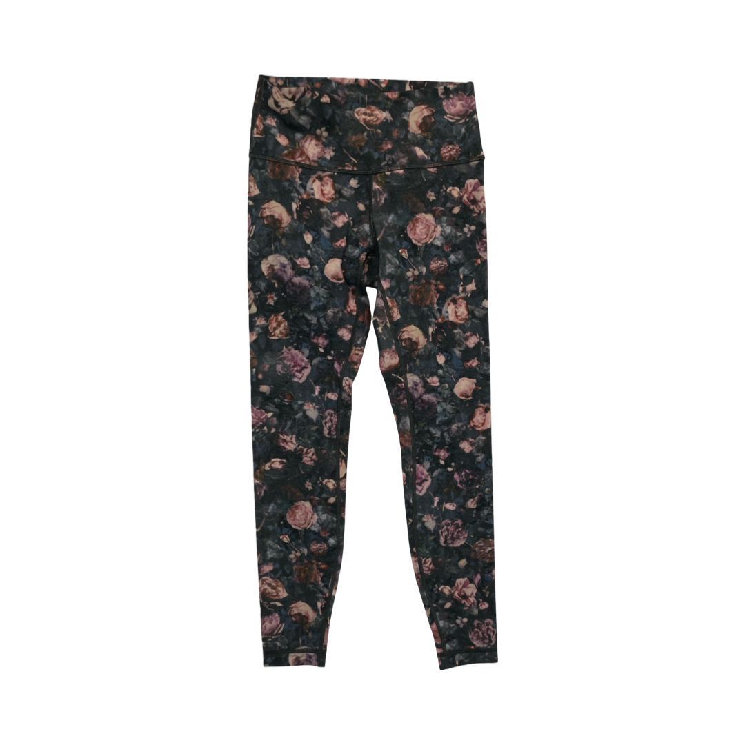 Athletic Leggings By Lululemon In Multi, Size:6