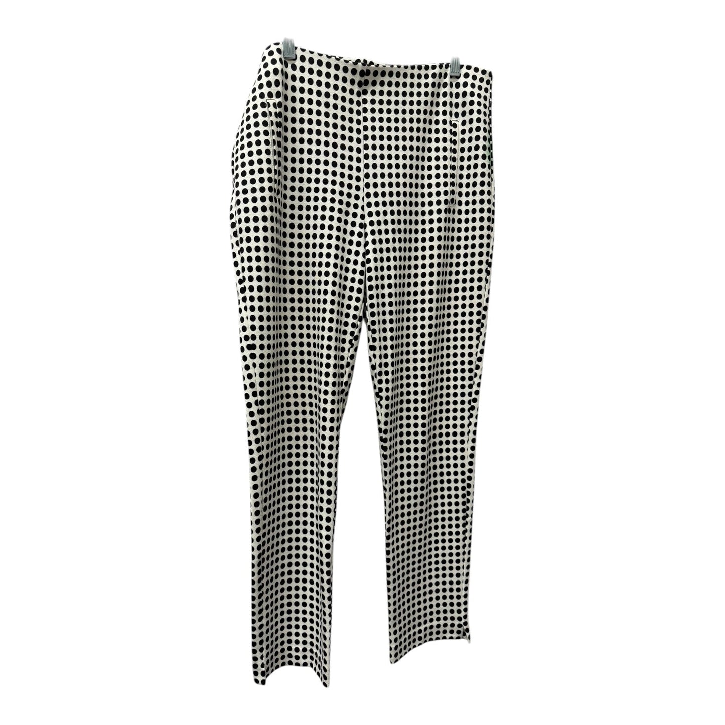 Pants Leggings By Chicos In Black & White, Size:12