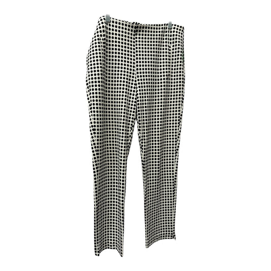 Pants Leggings By Chicos In Black & White, Size:12