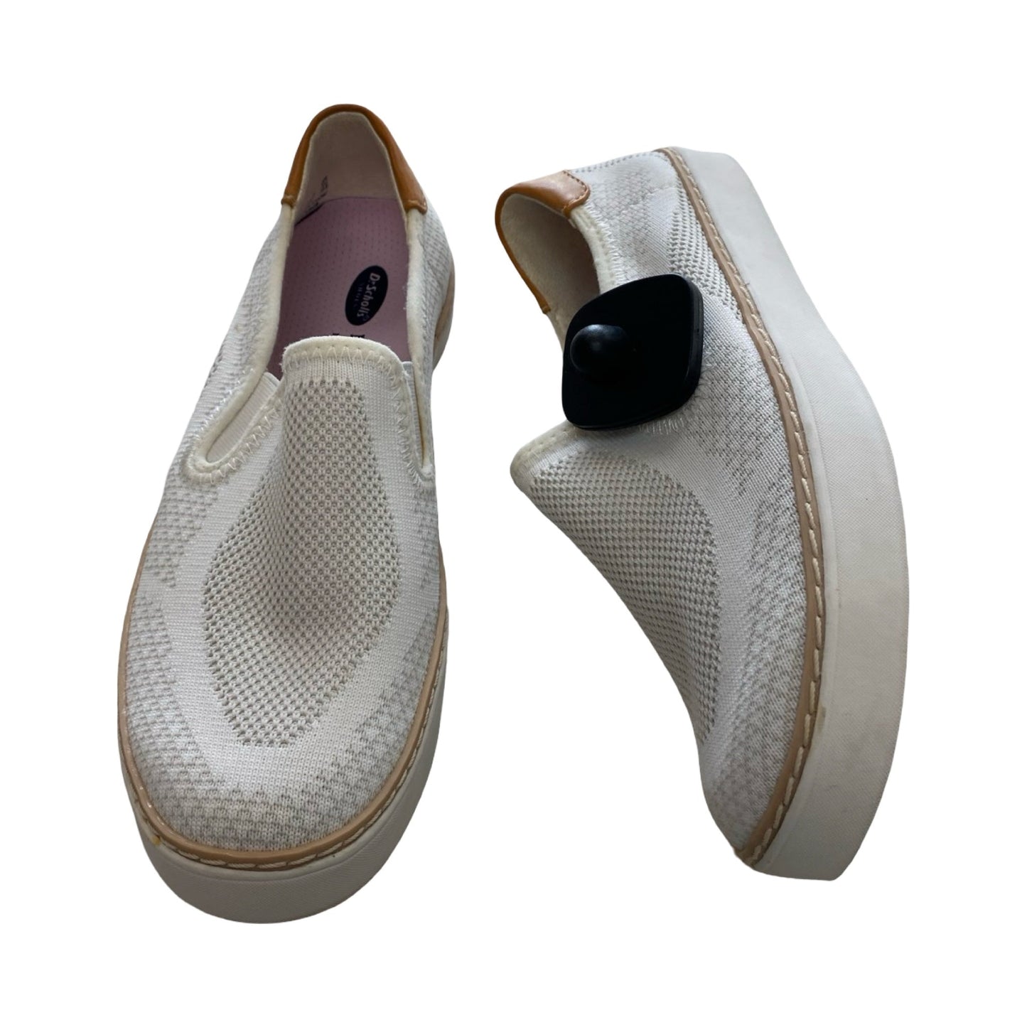 Shoes Flats By Dr Scholls In White, Size:6.5