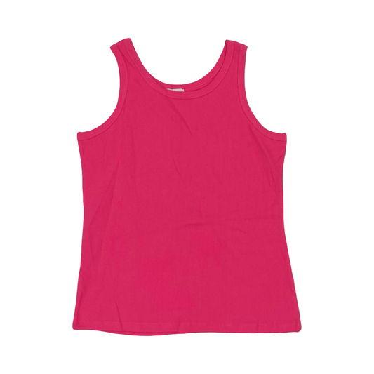 Top Sleeveless By White Birch In Pink, Size:2X